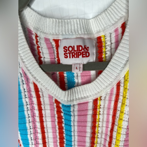 SOLID AND STRIPED Max Striped Sweater - Picture 7 of 10